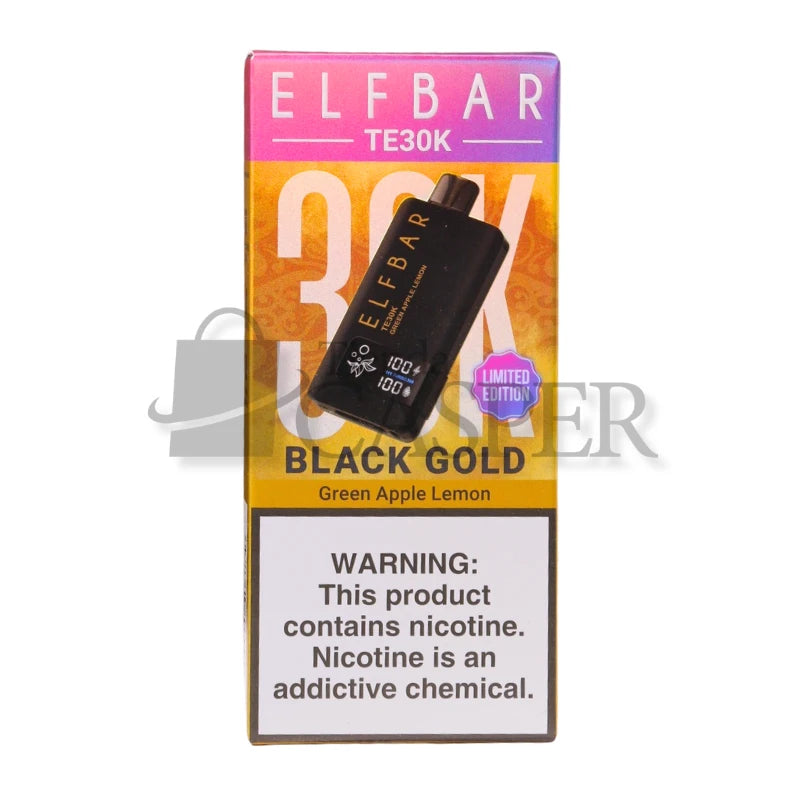 Elfbar TE 30000 PUFF GREEN APPLE LEMON