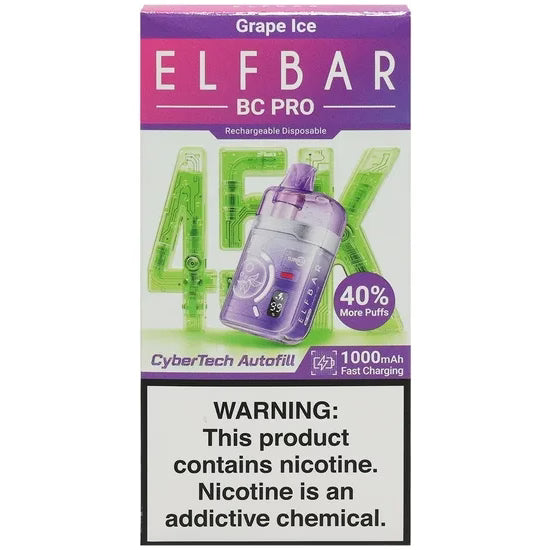 Elfbar BC PRO 45K Grape Ice