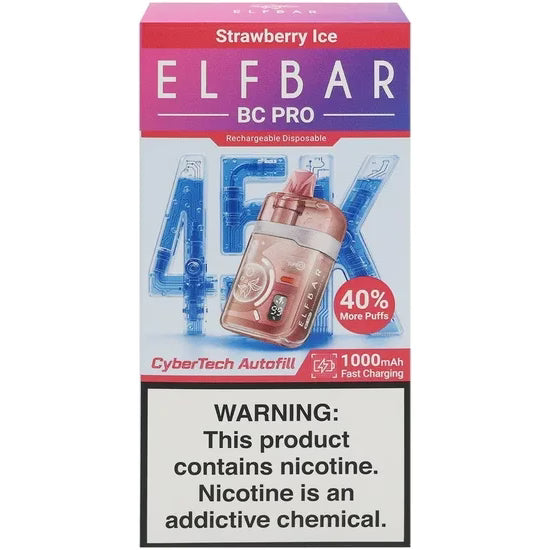 Elfbar BC PRO 45K Strawberry Ice
