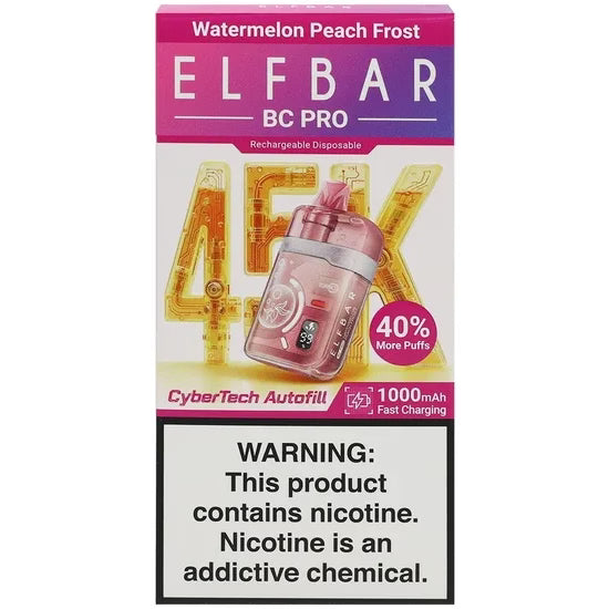 Elfbar BC PRO 45K Watermelon Peach Frost